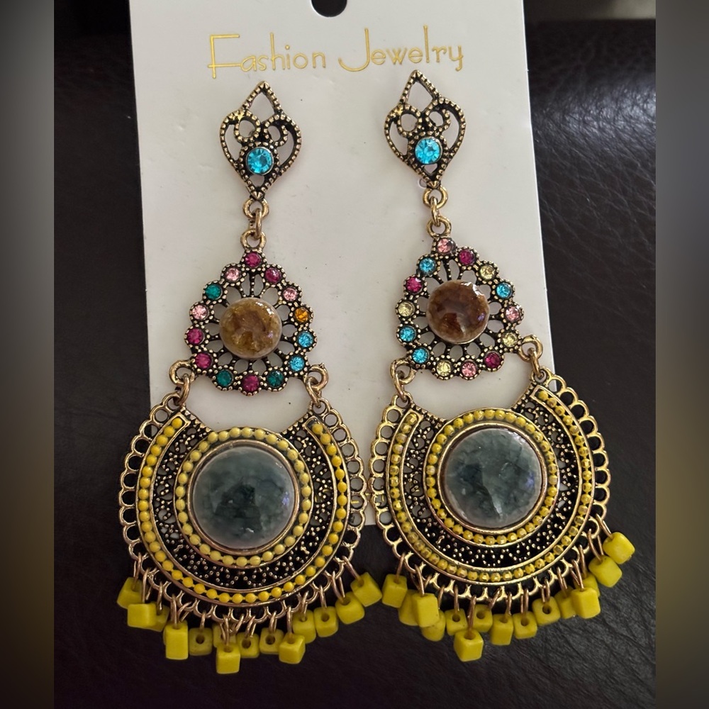 Multicolor Bohemian Earrings